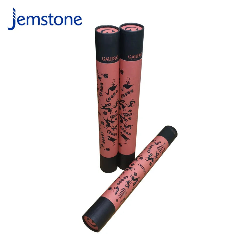 Private Label Round Paper Tube Biodegradable Materials Cardboard Anime Poster Paper Cylinder Packaging