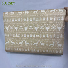 Retail Christmas Wrapping Paper Wholesale Christmas Paper Certified Christmas Wrap Seasonal Holiday Packaging Paper