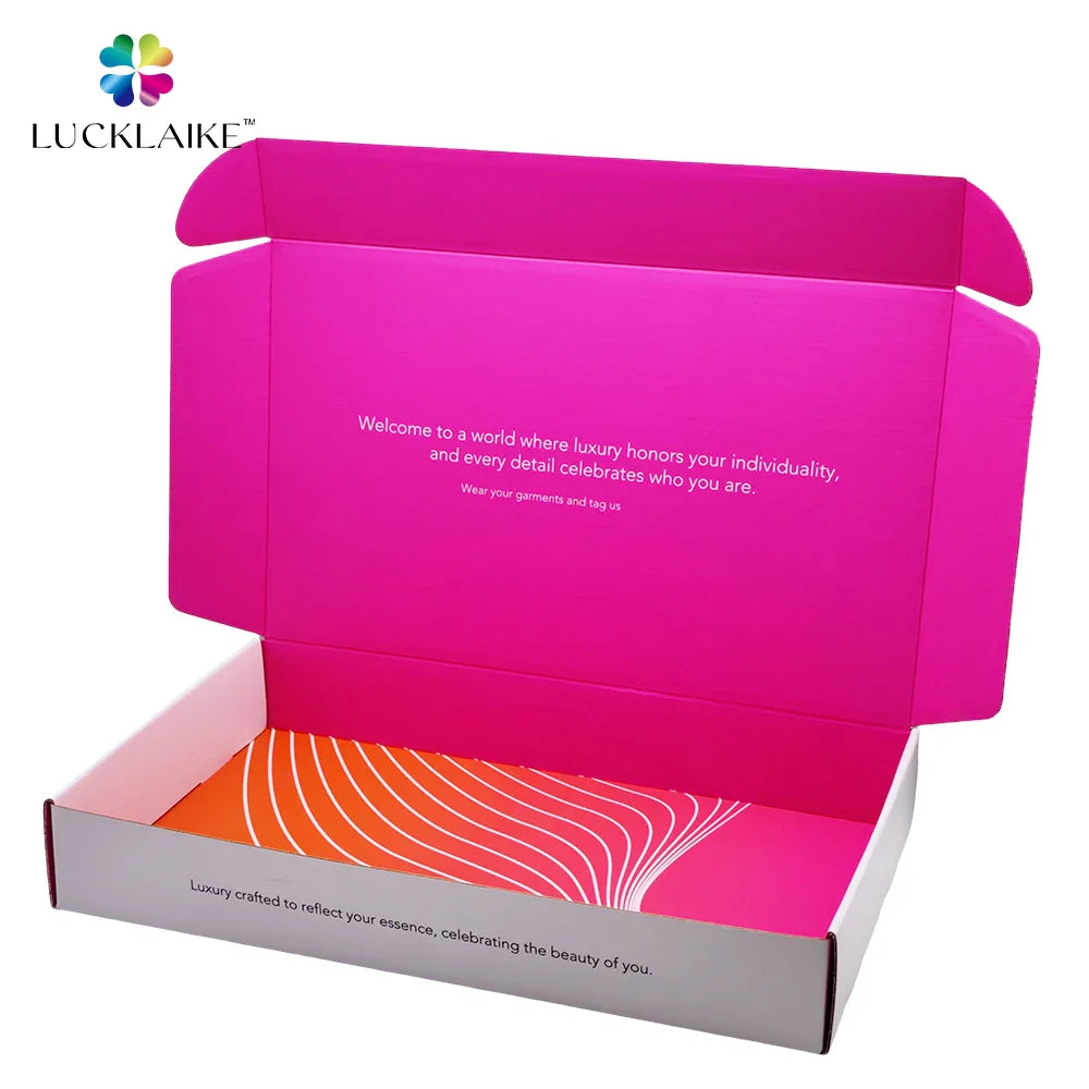 Factory Wholesale Customized Product Deep Blue Packing Shipping Box for Packiging Custom Boxes with logo Packaging