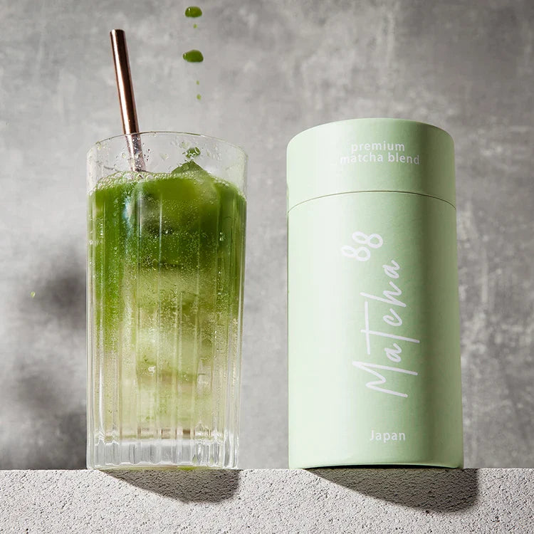 Recycclable Biodegradable Paper Tube With Custom Metal Lid Mouth Sealing for Loose Leaf Tea