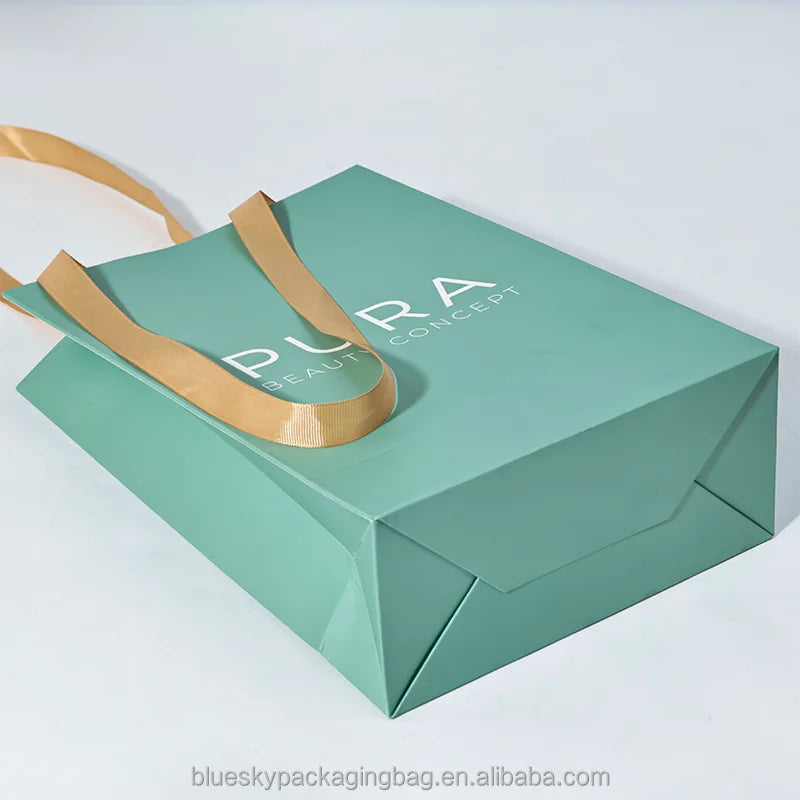 High-Quality Kraft Paper Shopping Bags with Handles, Brown Paper Bags for Retail/Store Use, 12x8x12cm, Bulk Wholesale