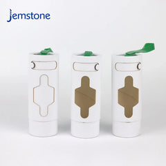 Eco-Friendly Custom Kraft Cardboard Tube Scarves Cylinder Packaging Hanging Rope Paper Tube with Window for Shirt Packaging