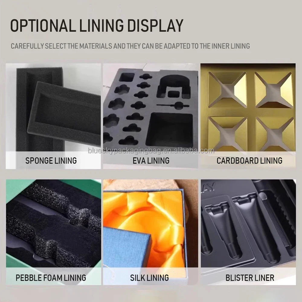 Low MOQ Custom Magnetic Rigid Paper Box Eco Friendly Folding Gift Packaging Smooth Finish High Quality for Cosmetics Jewelry Box