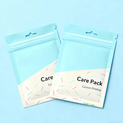 Wholesale Face Mask 3 Side Seal Pouch Cosmetic Masking Reusable Plastic Sachet Pack for Household