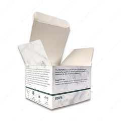 Fashion Packaging Box  50G Cosmetic Jar Frosted Glass Bottle Clear Cosmetic Glass Bottle Plastic Lid With Wood Graphics