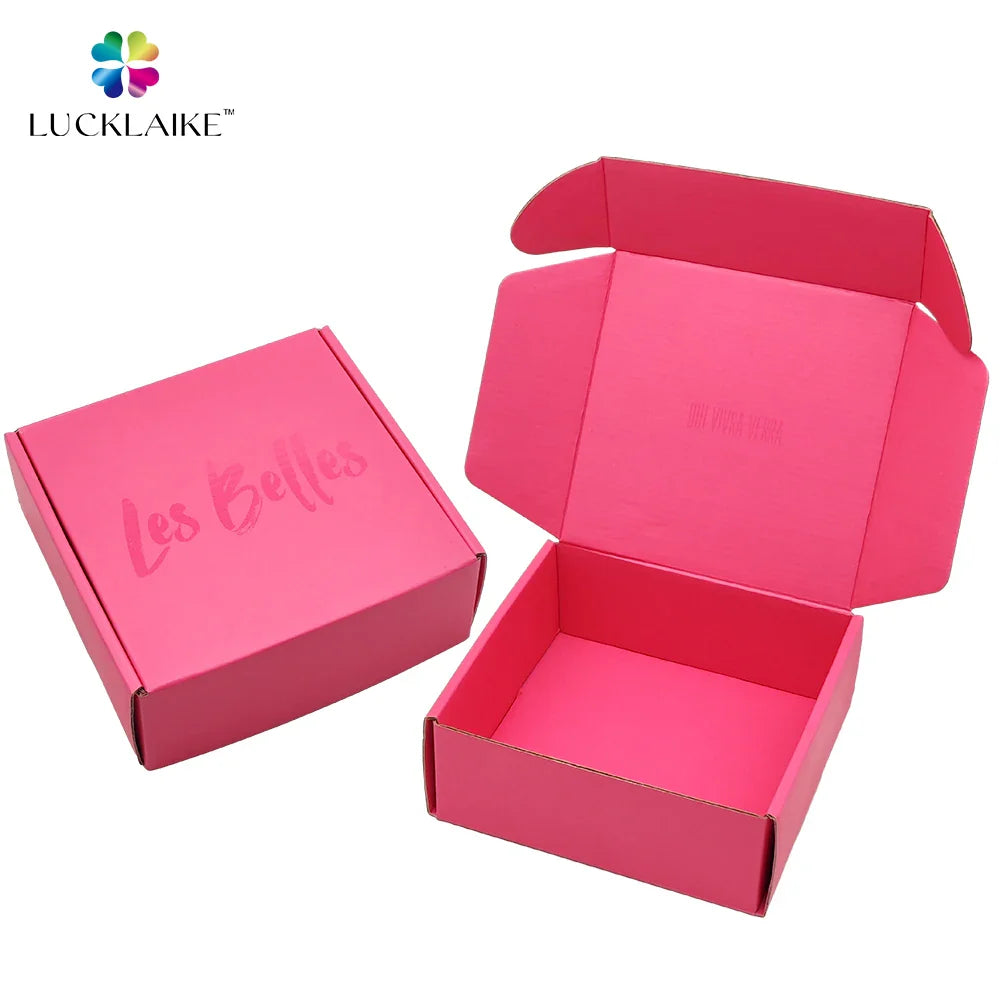 Free Samples Custom Printed Design Postal Airplane Shipping Mailing Box Folding Corrugated Cardboard Paper Packaging Mailer Box