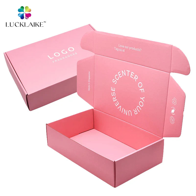 Custom Christmas Cookie Donut Cake Food Chocolate Gift Bule Shipping Cardboard Coated Paper Mailer Boxes With Logo Packaging