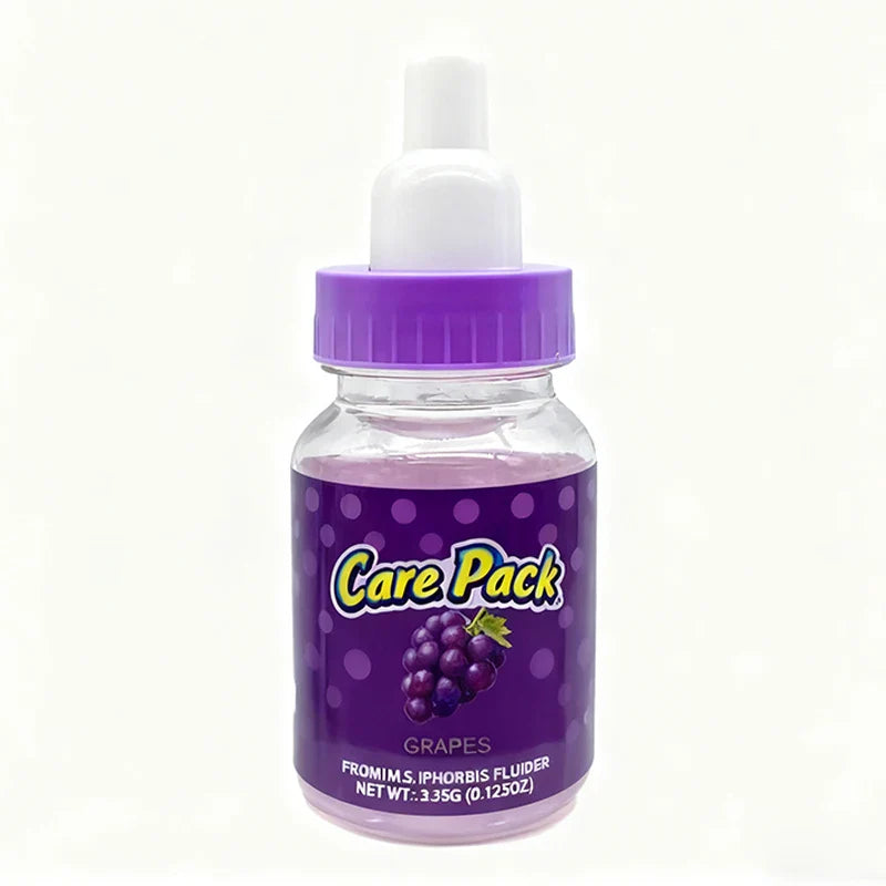 Wholesale Baby Bottle Shape PET Jar 70ML 100ML Colorful Lids 3.5g 7g 14g Plastic Jars for Candy Cookie Packaging