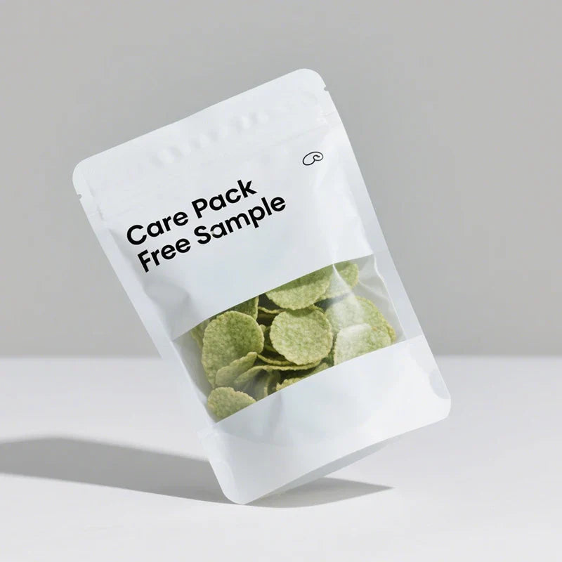 Edible Foil Stand up Pouch High Barrier Dry Food Self-supporting Ziplock Exit Mylar Bags With Window