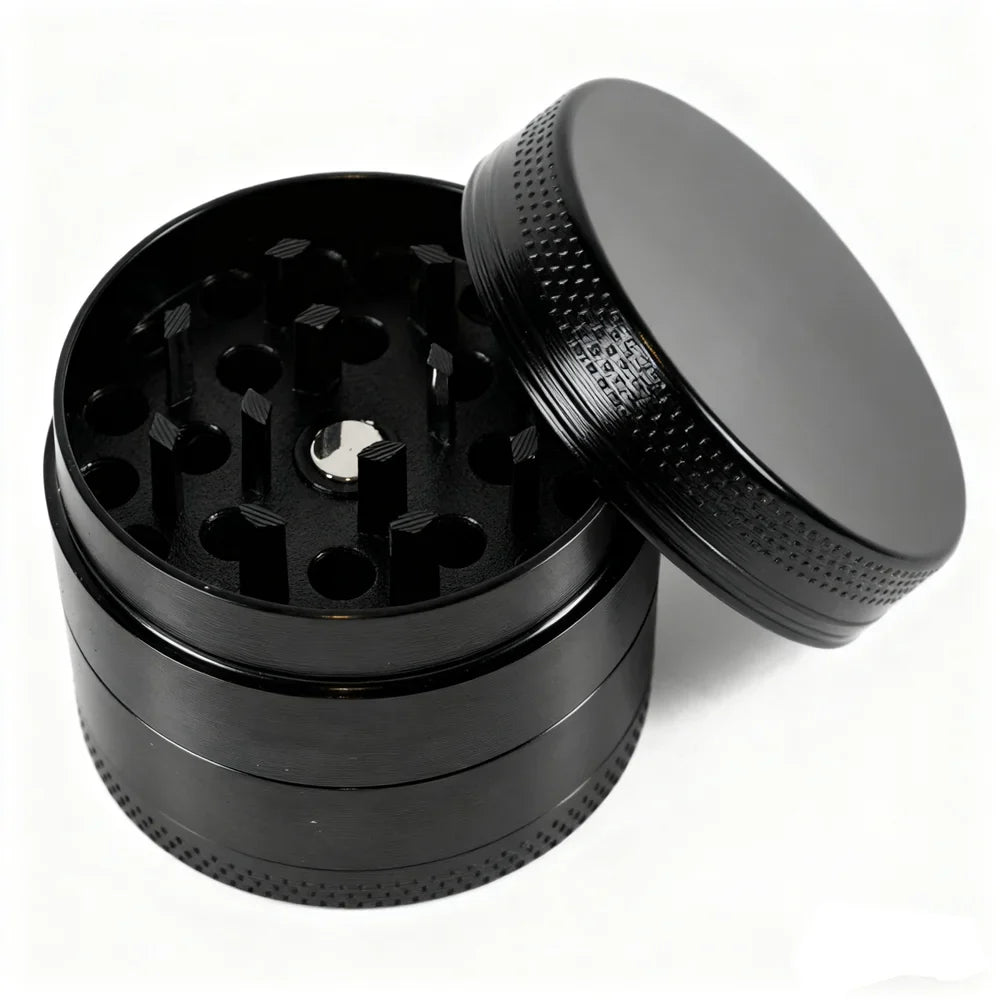 Custom Classic Factory Herb Grinder Manual Spice Grinders Mini Alloy Aluminium Premium Metal Tobacco Grinder