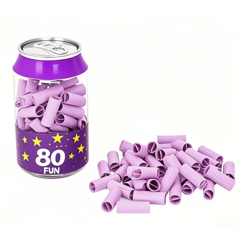 Plastic Cans for 3.5g Empty Soda Can Plastic Jars Tobacco Leaf Snacks PET Jar With Stickers Colorful Cap