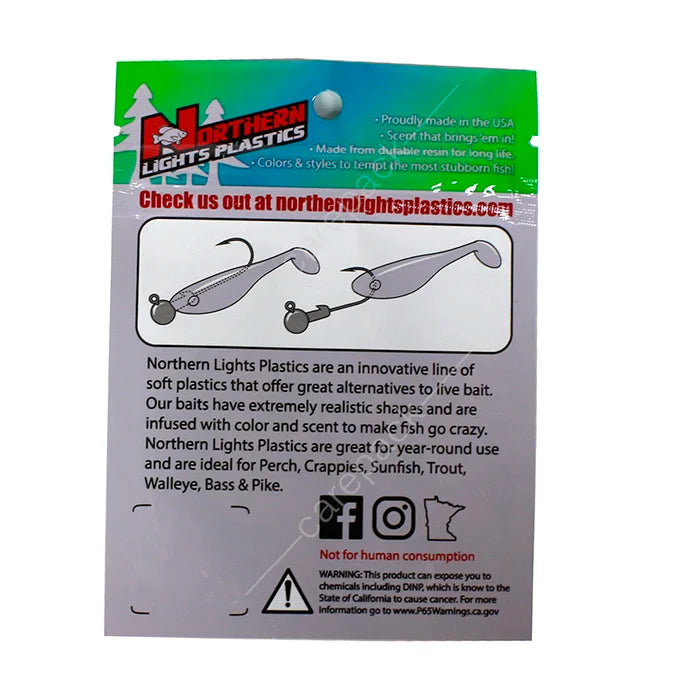 Factory Customized Print Fishing Worm Bait Fishing Bait Packing Fishing Lure Pack Worm Bait Zipper Bags