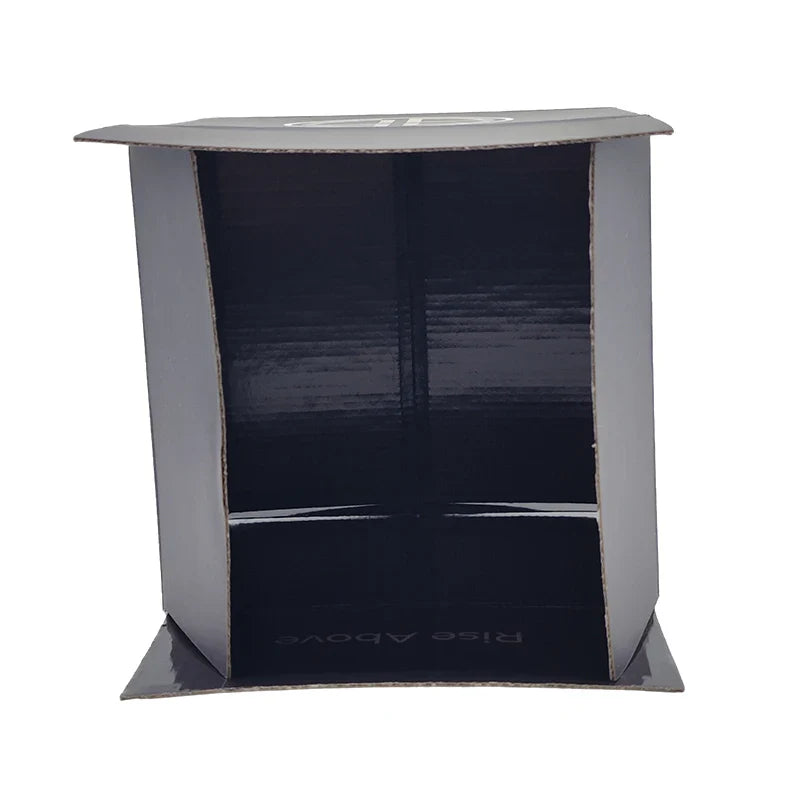 Wholesale Recyclable Corrugated Cardboard Delivery Emballage Carton Package Black Packaging Carton Box for Pack Carton Sale
