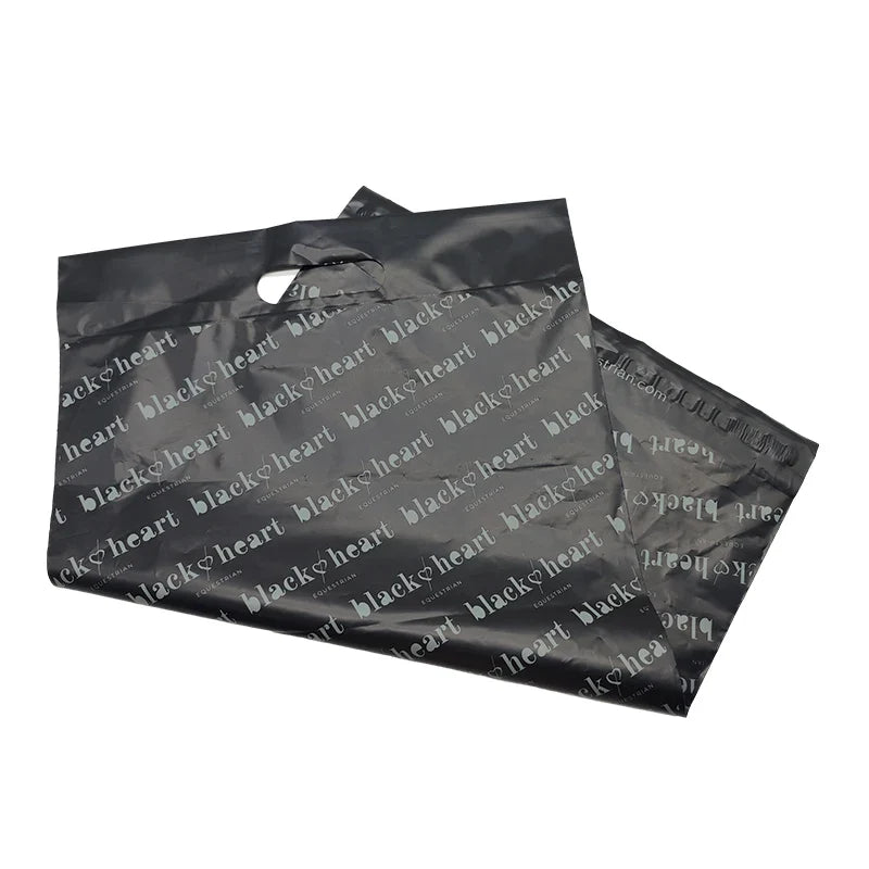 Custom Design Eco-Friendly Black Recycle Poly Self Adhesive Mailing Bags Shipping Envelopes Polly Mailing Bag for Clothing