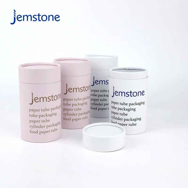 Personal Design Bio-degradable Cylinder Food Powder Tea Coffee Paper Tube Packaging Craft Kraft Candle Cardboard Tube