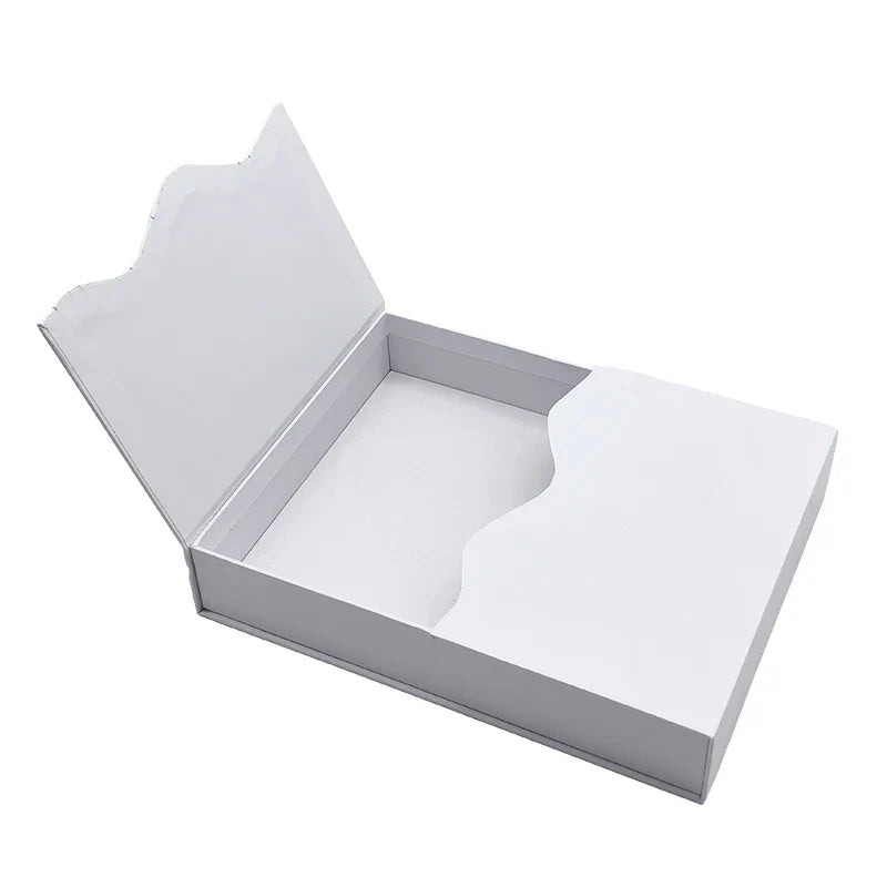 ODM Luxury Customised Recyclable Handmade Blank Cosmetic Rigid Magnetic Double Door Gift Boxes Packaging with Magnet Lid