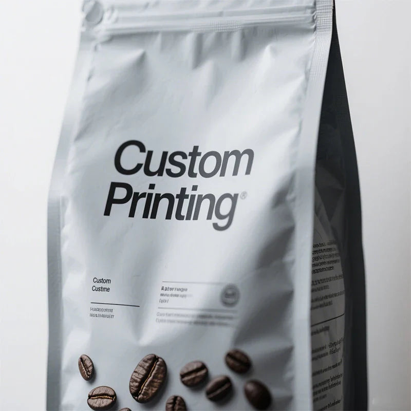 Laminated Tea Coffee Flexible Packaging Glossy Bolsa De Cafe Foil Food Compostable Coffee Bags Pouch With Valve