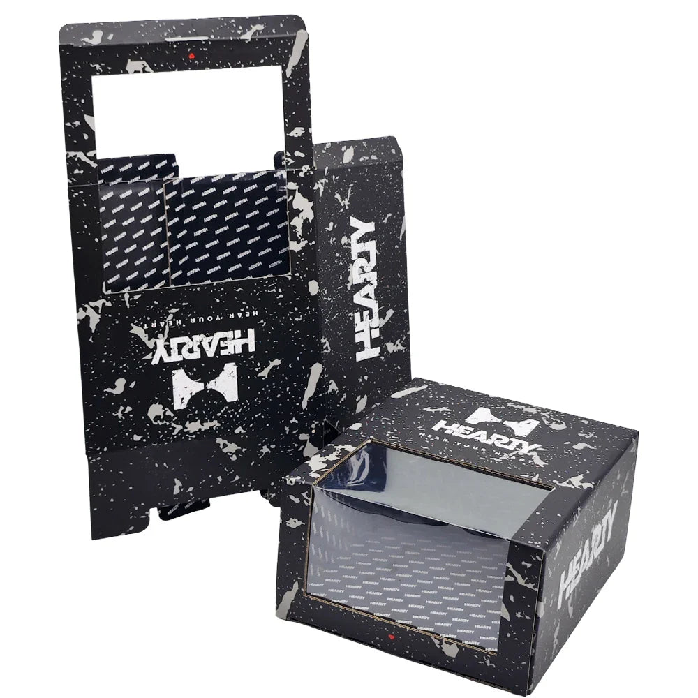 Custom Black Portable Personalized Gorras Camp Baseball Snapback Trucker Caps Box Packaging Hats Boxes Wholesale with logo