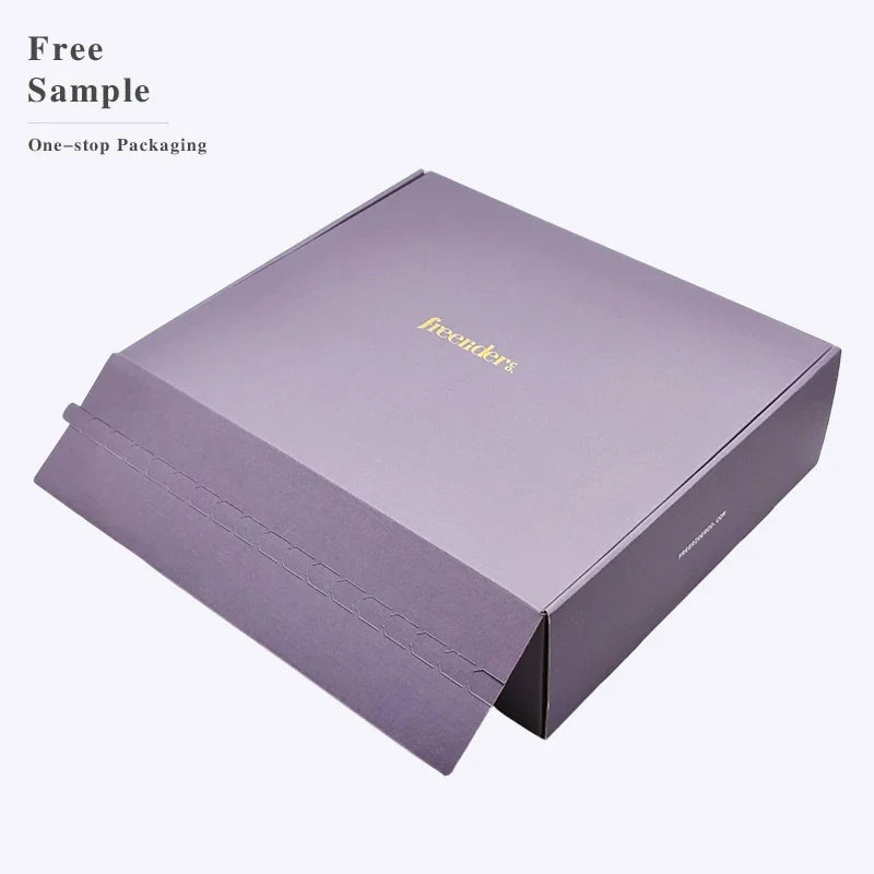 Customized Corrugated Cardboard Subscription Boxes Full Color Printed Matte Sleepwear Panties Clothing Shipping Packaging Box