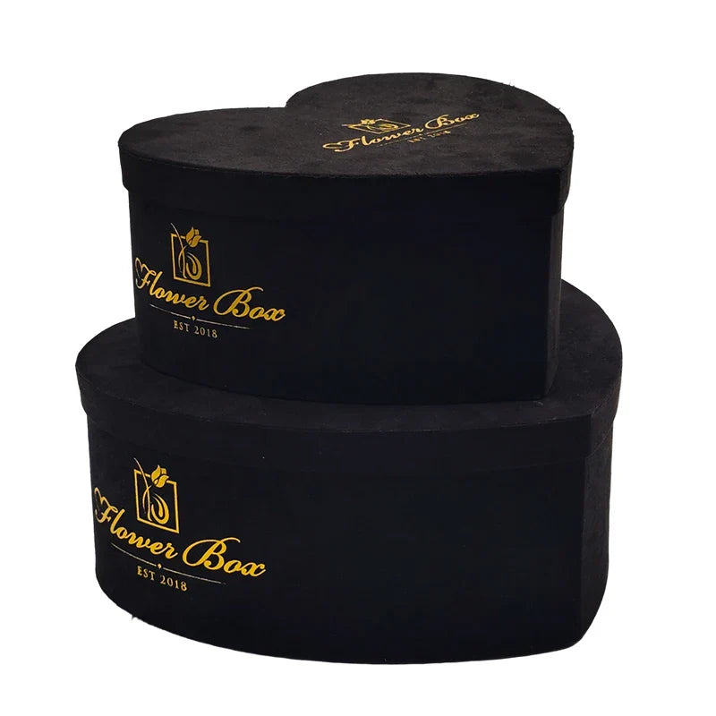 Wholesale Empty Large Jewelry Perfume pink Heart Cardboard Package Heart Shape Paper Packaging Gift Boxes with Custom logo