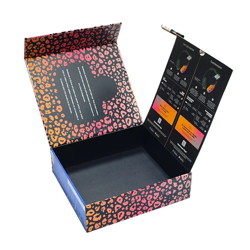 Luxury Paper Foldable Magnetic Gift Box Garment Costume Apparel Clothing T-shirt Clothes Packaging Box