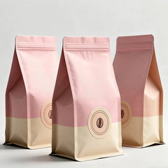 Wholesale Bolsas Para Cafe Custom Print Capacity Food Grade Coffee Resealable Eight Side Seal Pouch