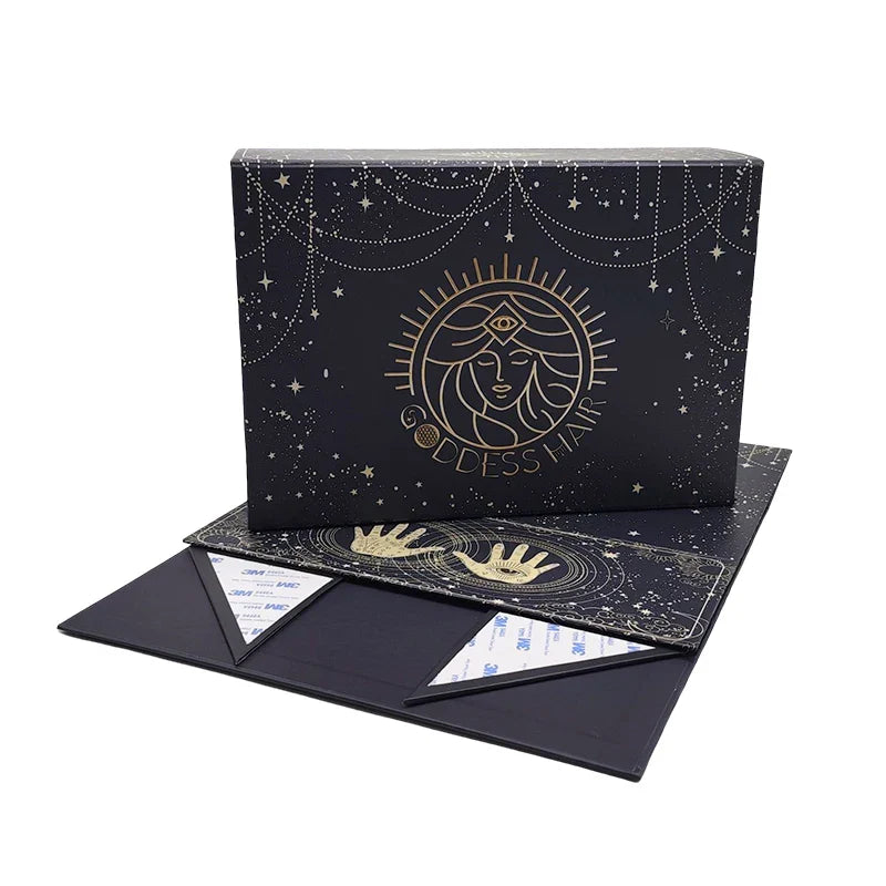 Magnetic Book Shape Box Custom Logo Solid Rigid Cardboard Packaging Paper Gift Boxes