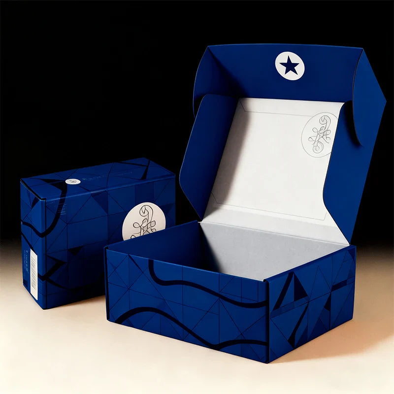 Cardboard Postal Corrugated Mailer Shipping Carton Paper Airplane Cake Cookie Pastry Tuck End Mailing Gift Boxes Packaging