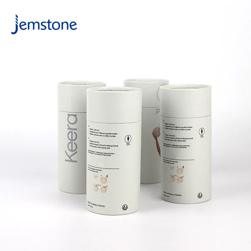 Custom Recyclable Kraft Food Tea Coffee Candle Paper Tube Tennis Ball Cardboard Tube Packaging