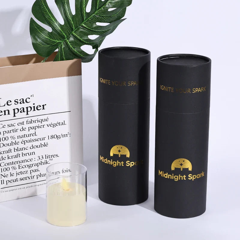 Custom Product Cosmetic Black Kraft Push up Cardboard Tube Bottles Round Luxury Twist up Perfume Paper Tube Packaging