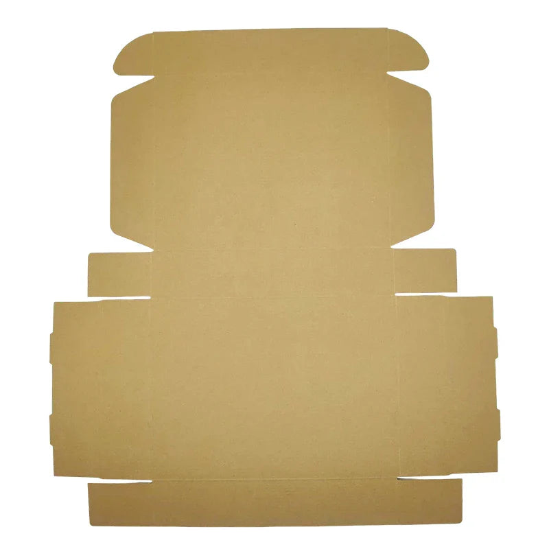 Customized Eco Friendly Matt Lamination Recycled Folding Gift Shopping Packaging Square Mailer Kraft Paper Boxes for Clothing