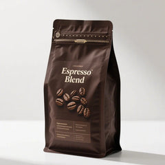 PET Flat Bottom Square Tin Tie Foil Moisure-proof Coffee Food Tea Packaging Bag With Valve Zipper