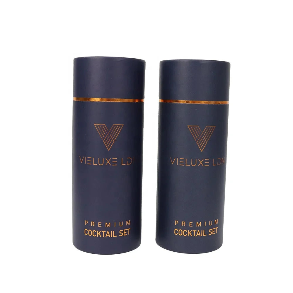 Popular Products Biodegradable Packaging Box Round Wine Bottle Paper Tube Packaging