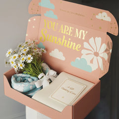 Custom Flower Boxes Matte Double-Sided Printed Paper Box for Valentine's Day Bouquet Gift Packaging Durable Carton Gift Box