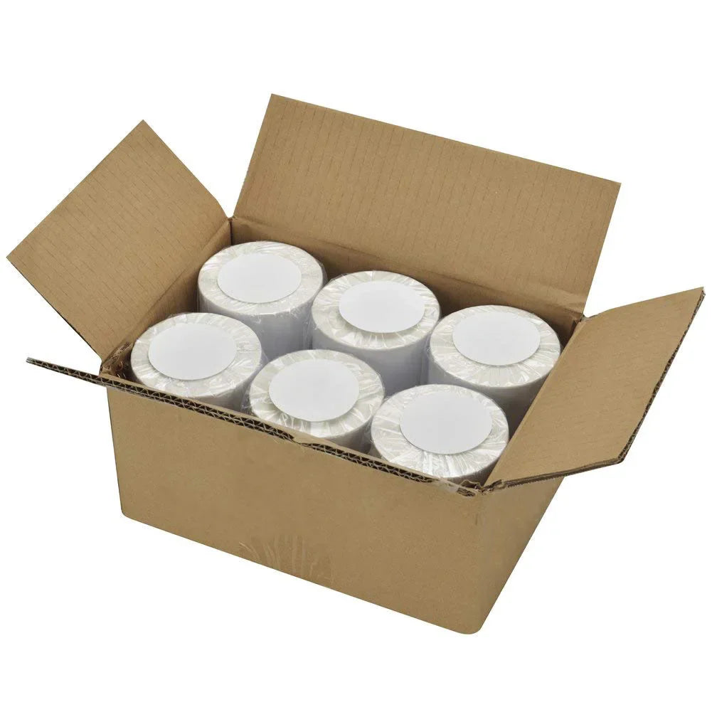 Wholesale Waterproof Oilproof Roll A6 Waybill Adhesive Paper 100x150 White Direct Thermal Shipping Label 4x6 Thermal Sticker