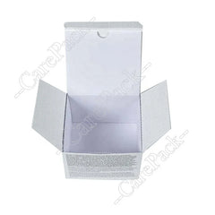 Custom Printing Saffron Cream Makeup Remover Cosmetic Perfume Fragrance Gift Packaging Box Paper Double Tuck Luxury Art Rigid