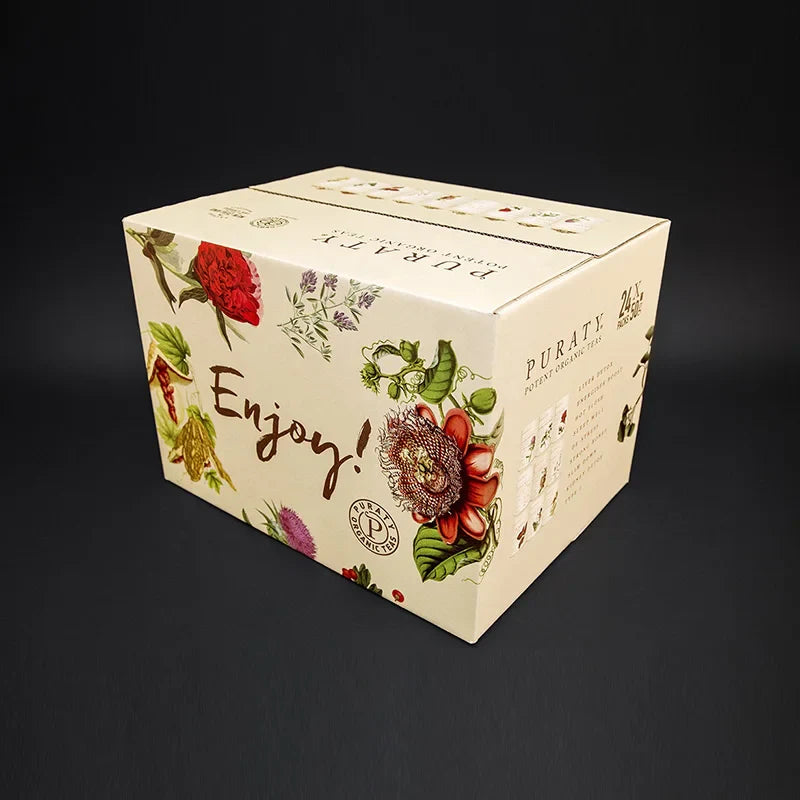 Custom Food Coffee Tea Paper Tube Packaging Food Grade Cardboard Cylinder Box for Tea Packaging