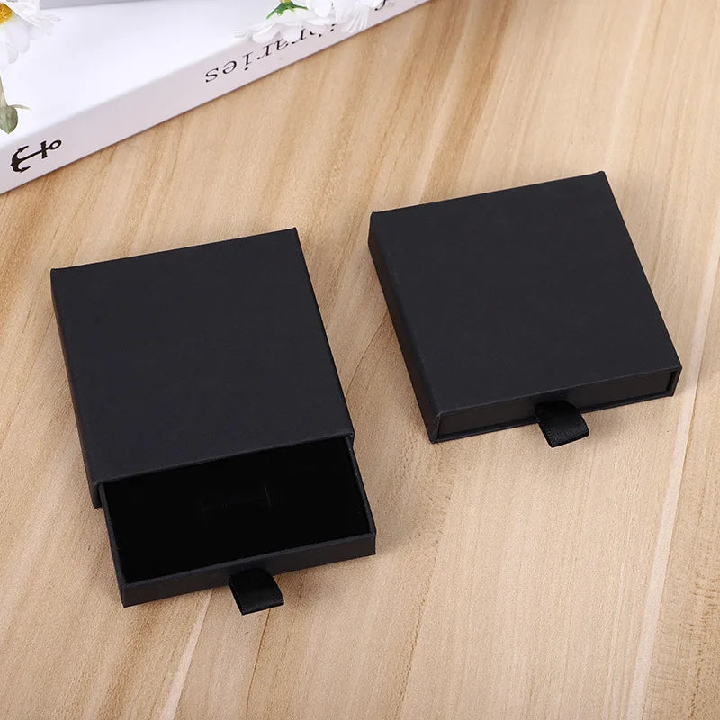 Recyclable Handmade Jewelry Gift Drawer Box Luxury Paper Board Jewelry Assemble Drawer Box