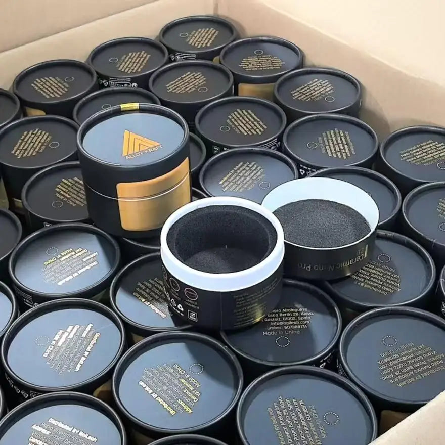 Printed Luxury Gift Cosmetic Box Cylinder Packaging Food Tea Coffee Candle Paper Tube Black Craft Kraft Cardboard Tube for Loose