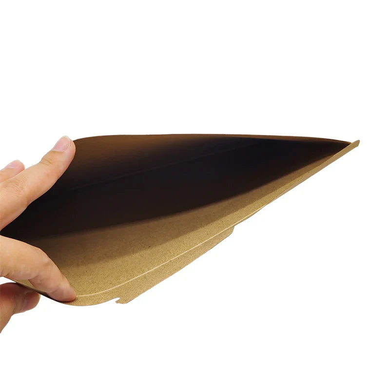 Customrecycled A4 Manila Plug-In Seal Envelope Cardboard Eco-Friendly Printing Kraft Brown Paper Mailing Packaging Envelops