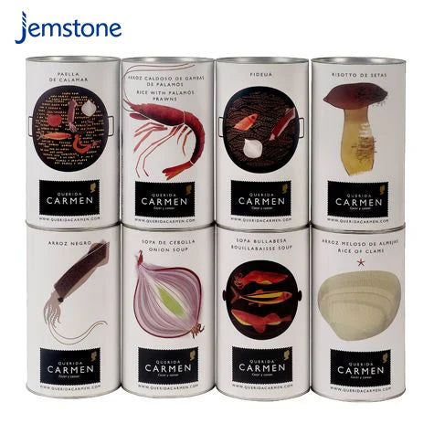 Custom Metal Lid Cardboard CMYK Canister Paper Can Cylinder Biodegradable Gift Paper Tube Packaging Inner Aluminum