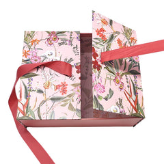 2025 Wholesale Custom Valentine Mom Day Ribbon Close Double Door Luxury Chocolate Wedding Cosmetic Jewelry Gift Packaging Boxes