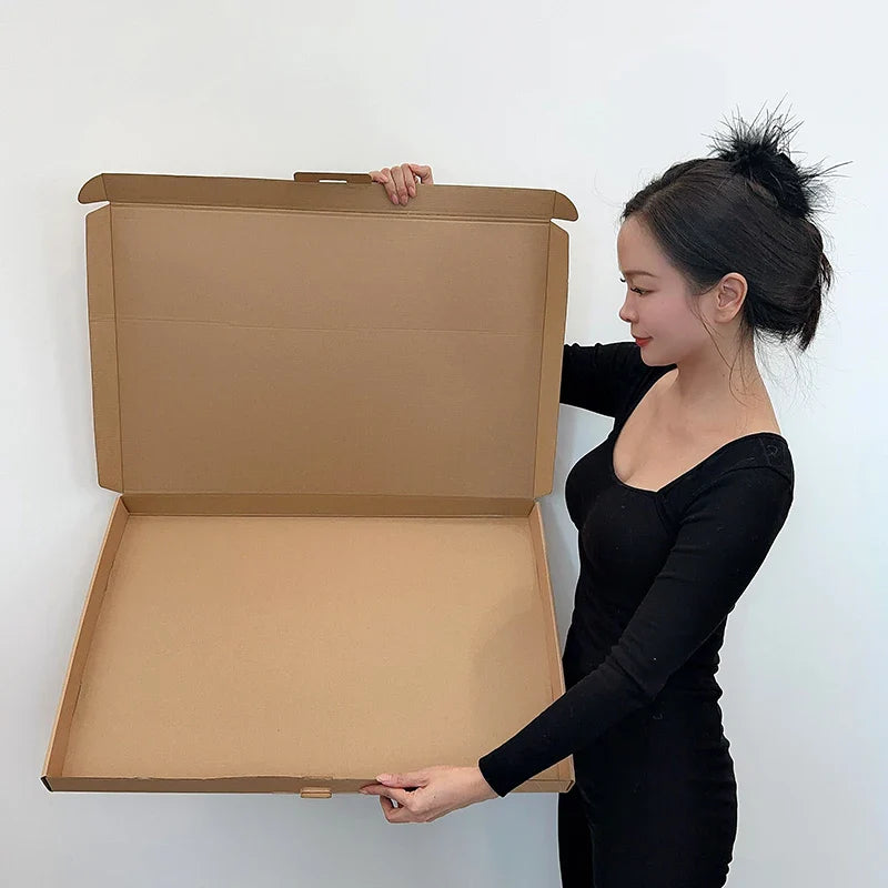 Customized Corrugated Cardboard Subscription Boxes Full Color Printed Matte Sleepwear Panties Clothing Shipping Packaging Box