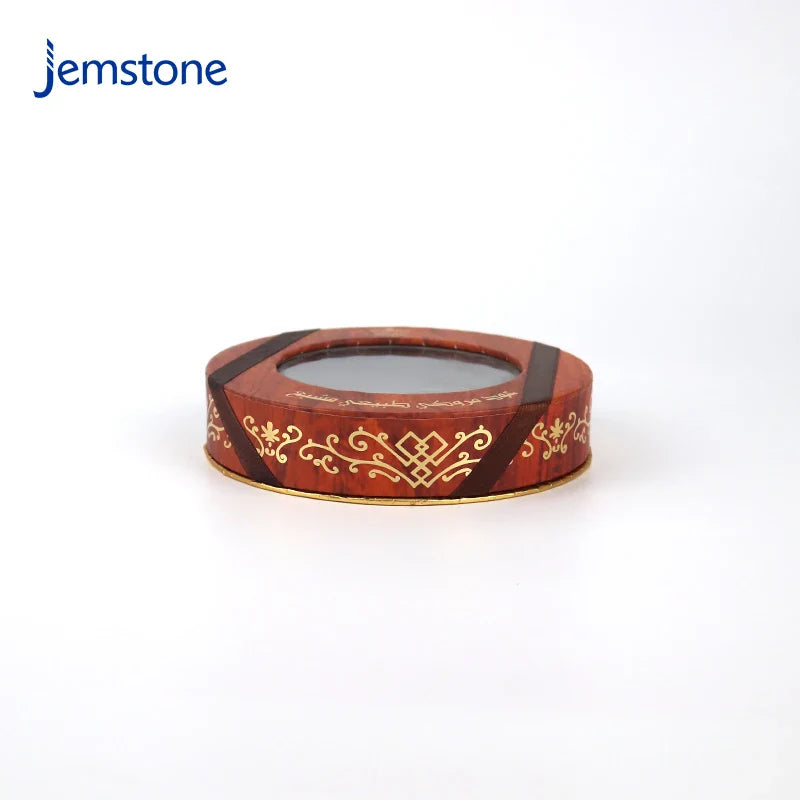 Custom Luxury Kraft Powder Cosmetic Cardboard Tube Push up Paper Tube Food Tea Coffee Candle Cylinder Packaging with Windows