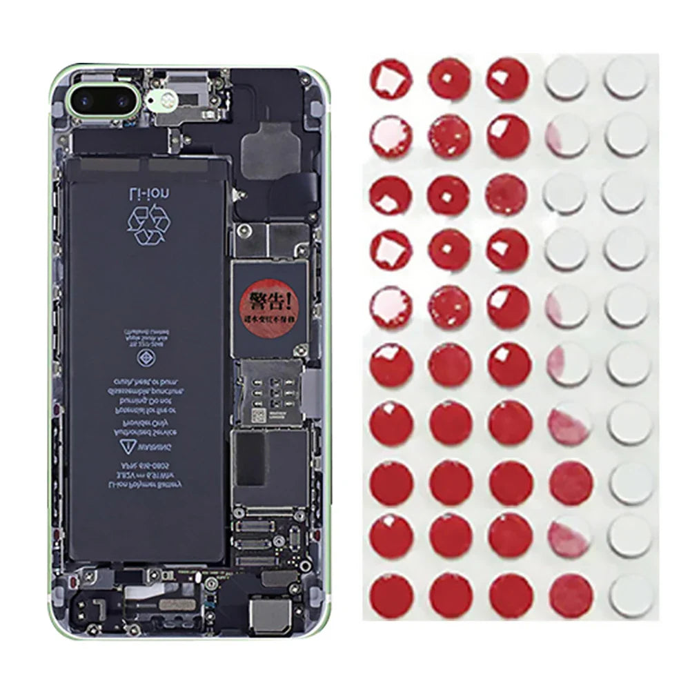 Wholesale Electronic Products Warranty Security Label Color Changing Water Sensitive Damage Indicator Sticker for Phone