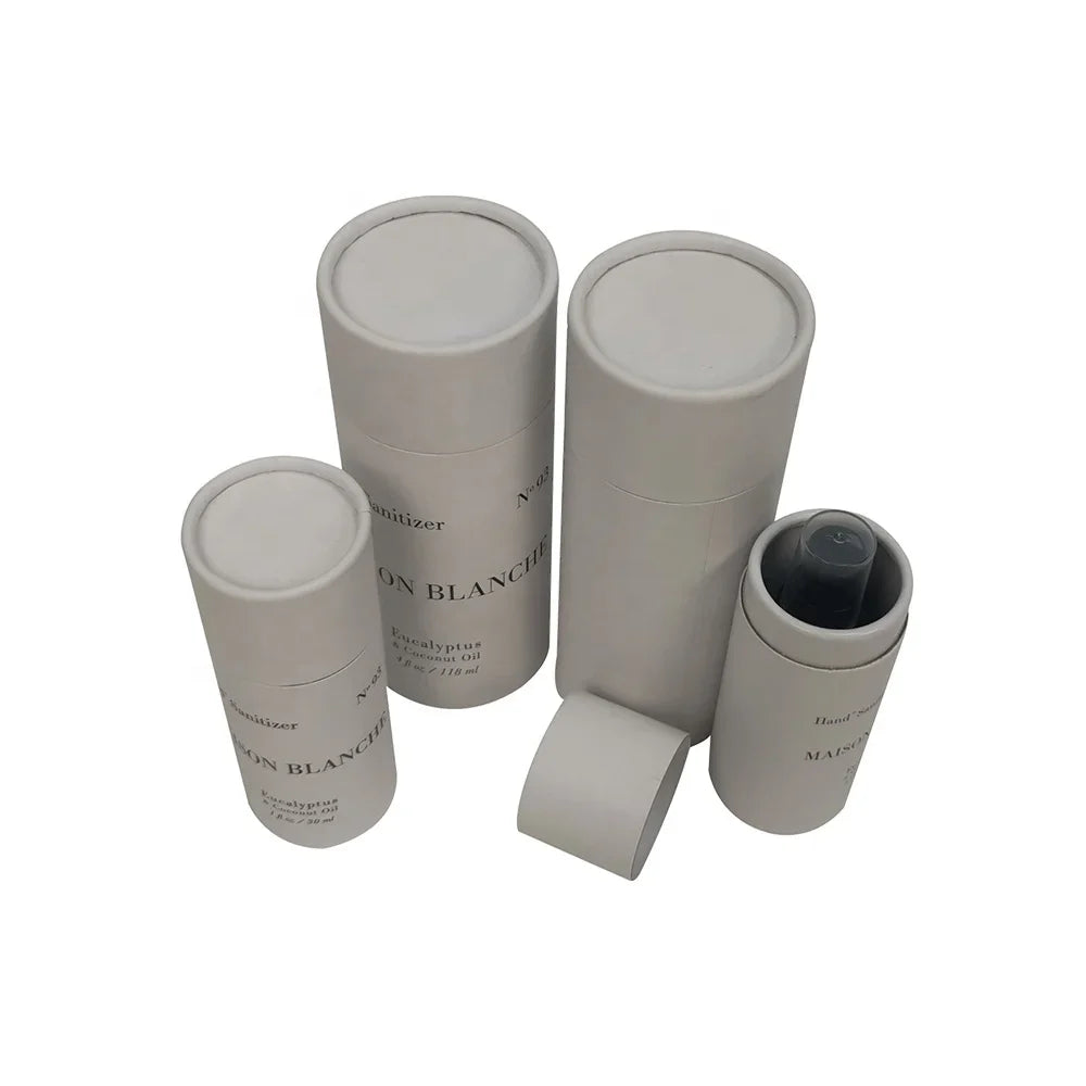 Cosmetic Packaging 10ML 15ML 20ML 30ML 50ML 100ML Recycled Cardboard White Box Packaging Tube
