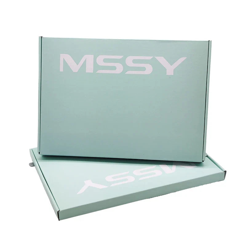 Custom Print Ecommerce Corrugated Paper Boxes Recycled Cardboard Zipper Tear Strip Mailer Packaging Shipping Box Custom Logo