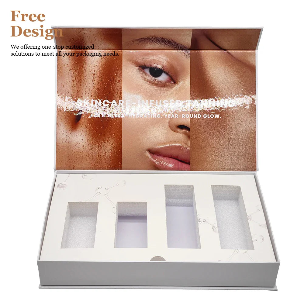 Luxury Cardboard Matte Black Rigid Card Package Gift Foldable Magnetic Closure Boxes Wholesale Custom Packaging