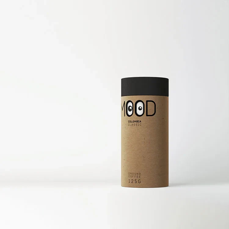 Coffee Cylinder Kraft Packaging Box Custom Round Paper Tube for Coffee Tea Cookies