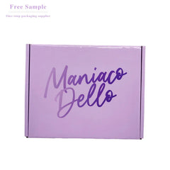 Custom High-End Corrugated Cardboard Folding Mailer Paper Boxes for Embellishing Eye Cream Cosmetic Lashes Cosmetics Gift